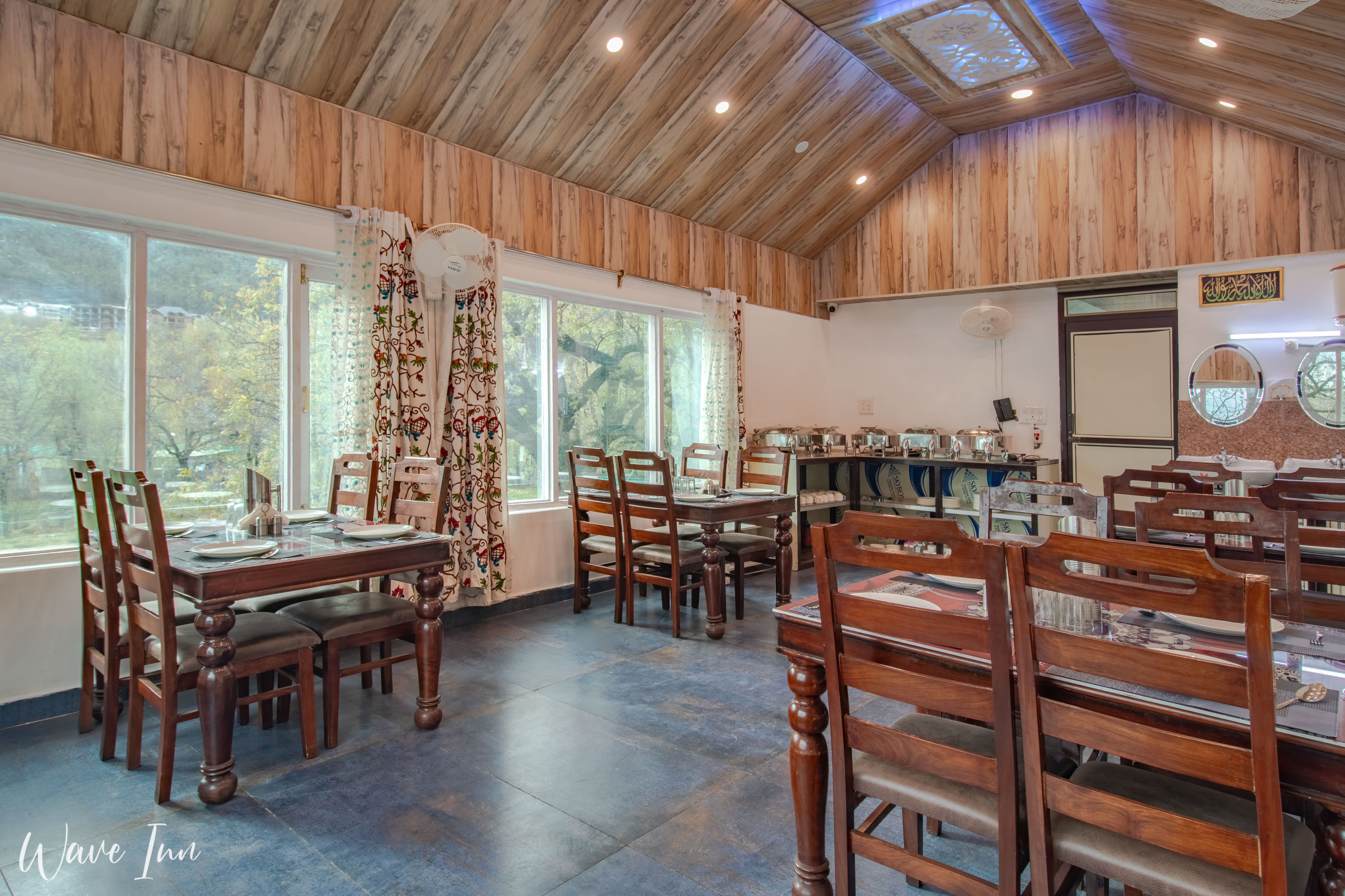 Hotel dining area
